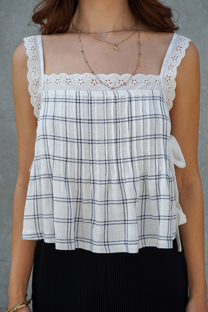 Plaid Sleveless Tank