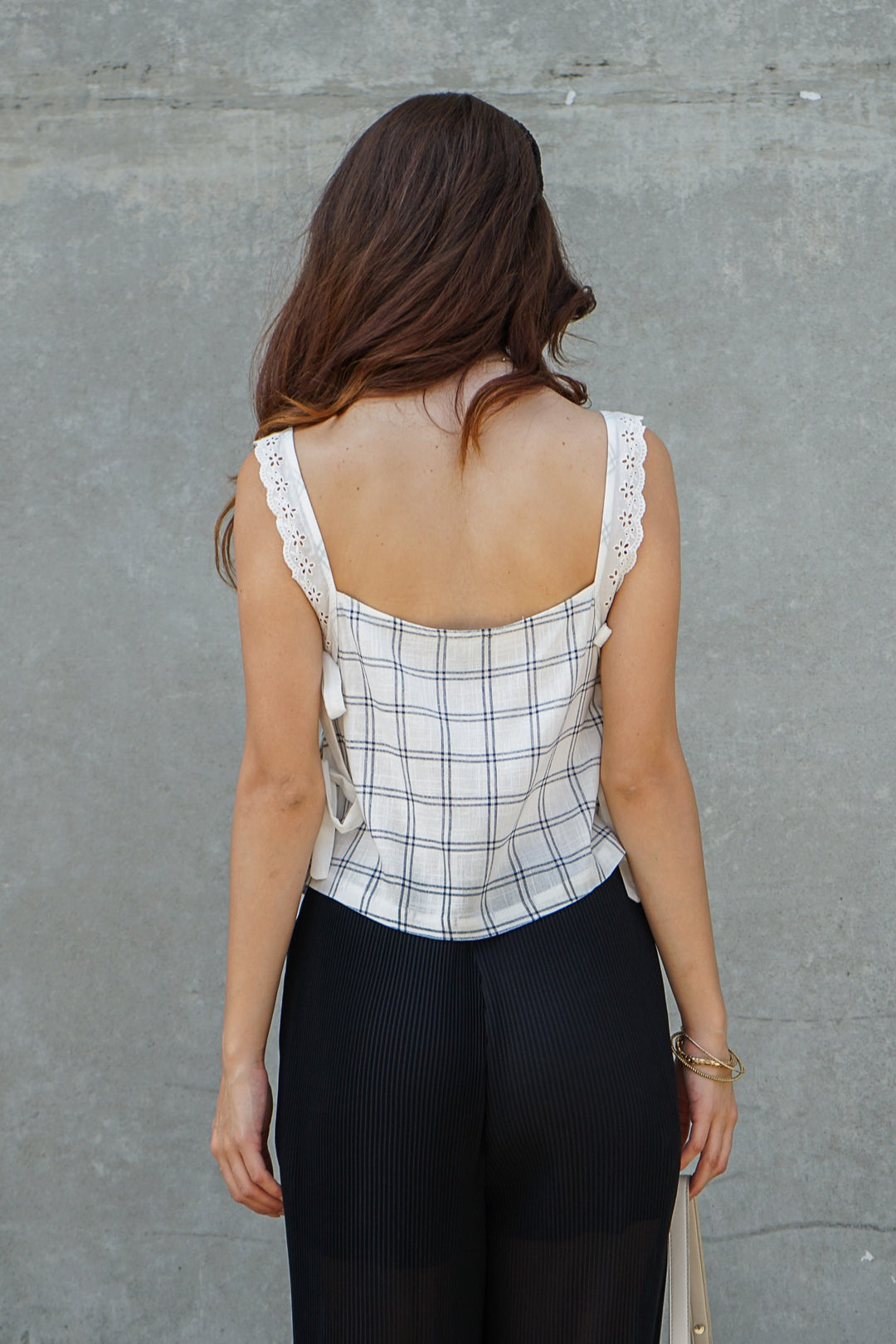 Plaid Sleveless Tank