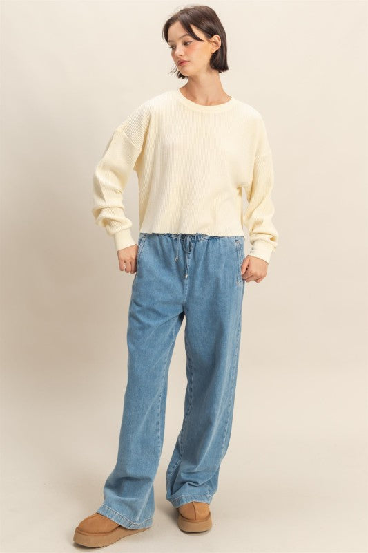 The Waffle Knit