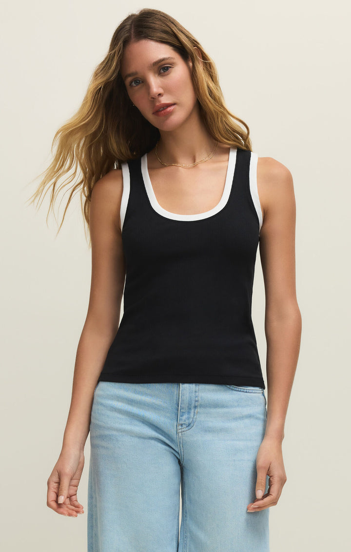 Sirena Colorblocked Rib Tank