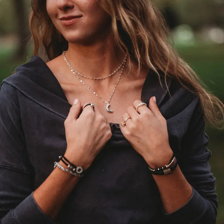 Eclipse Beaded Necklace