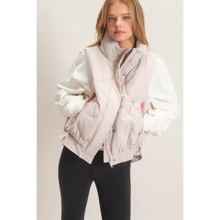 The Quilted Puffer Vest