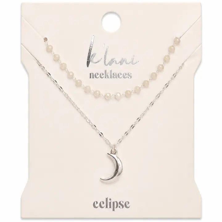 Eclipse Beaded Necklace