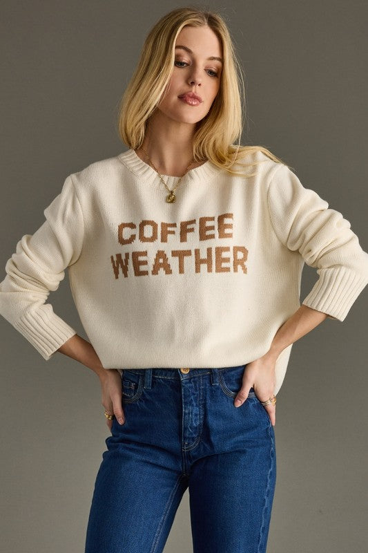 Coffee Weather Knit