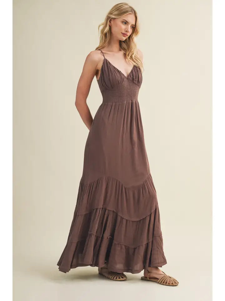 The Cascading Maxi Dress