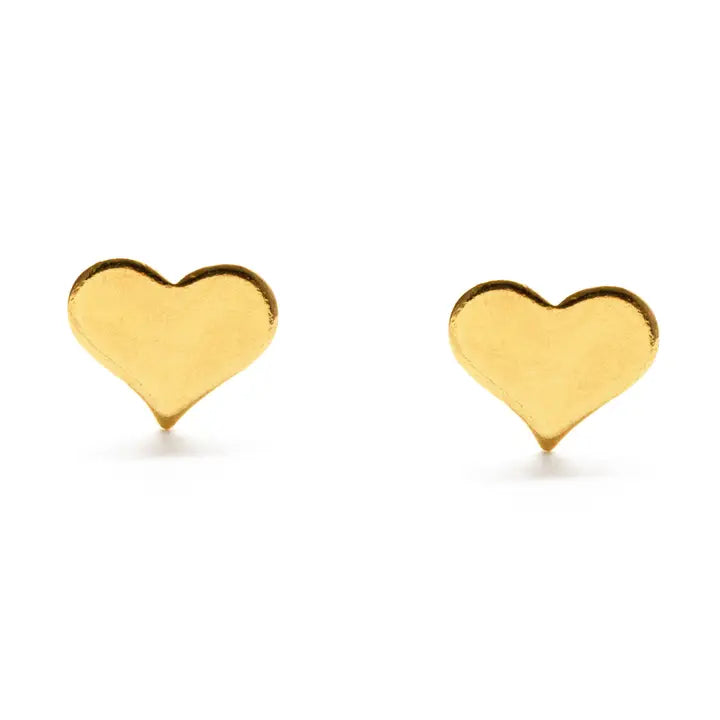 Heart Stud Earrings