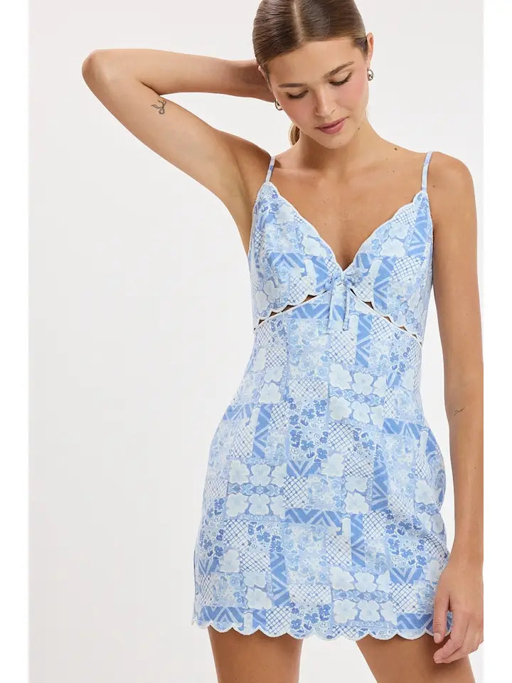 The Blue Luck Mini Dress