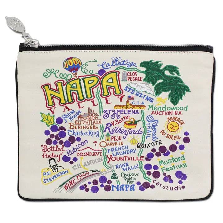 Napa Valley Zipper Pouch
