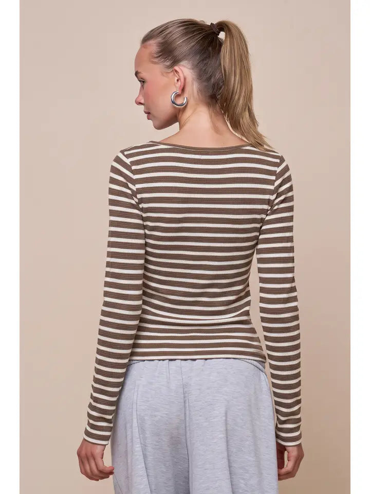 The Mocha Layered Top