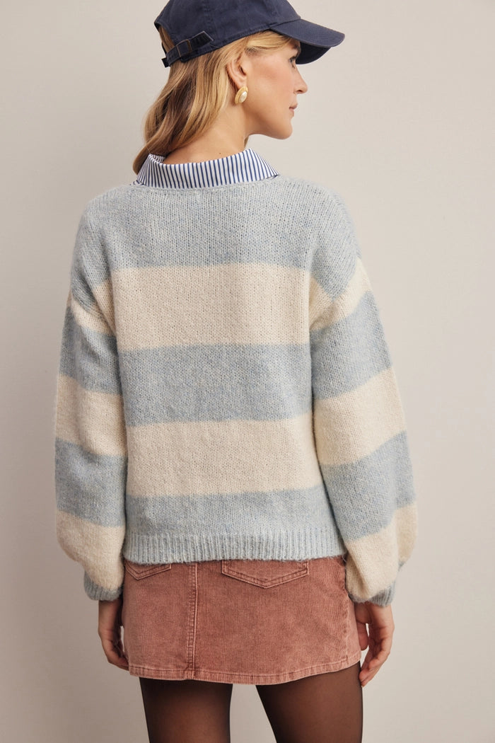 The Sky Boatneck Knit