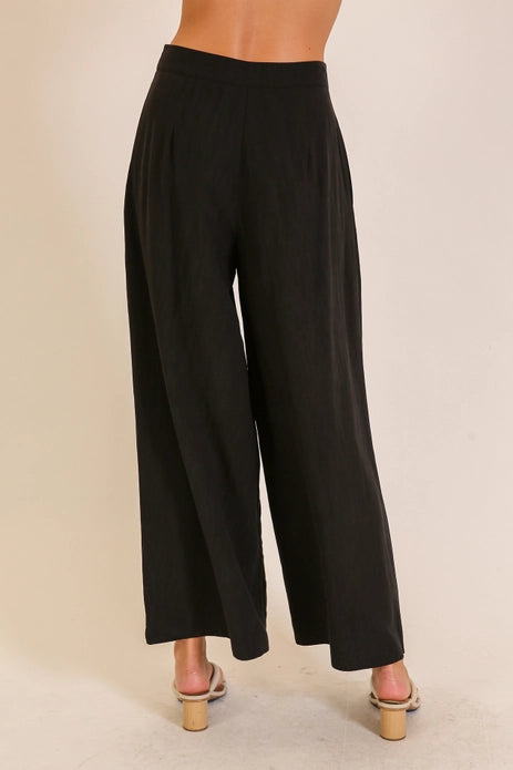 High Waisted Pleated Pant