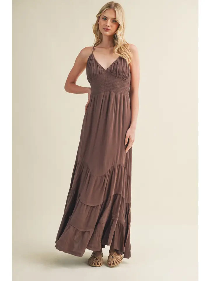 The Cascading Maxi Dress