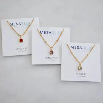 Birthstone Waterproof Necklace