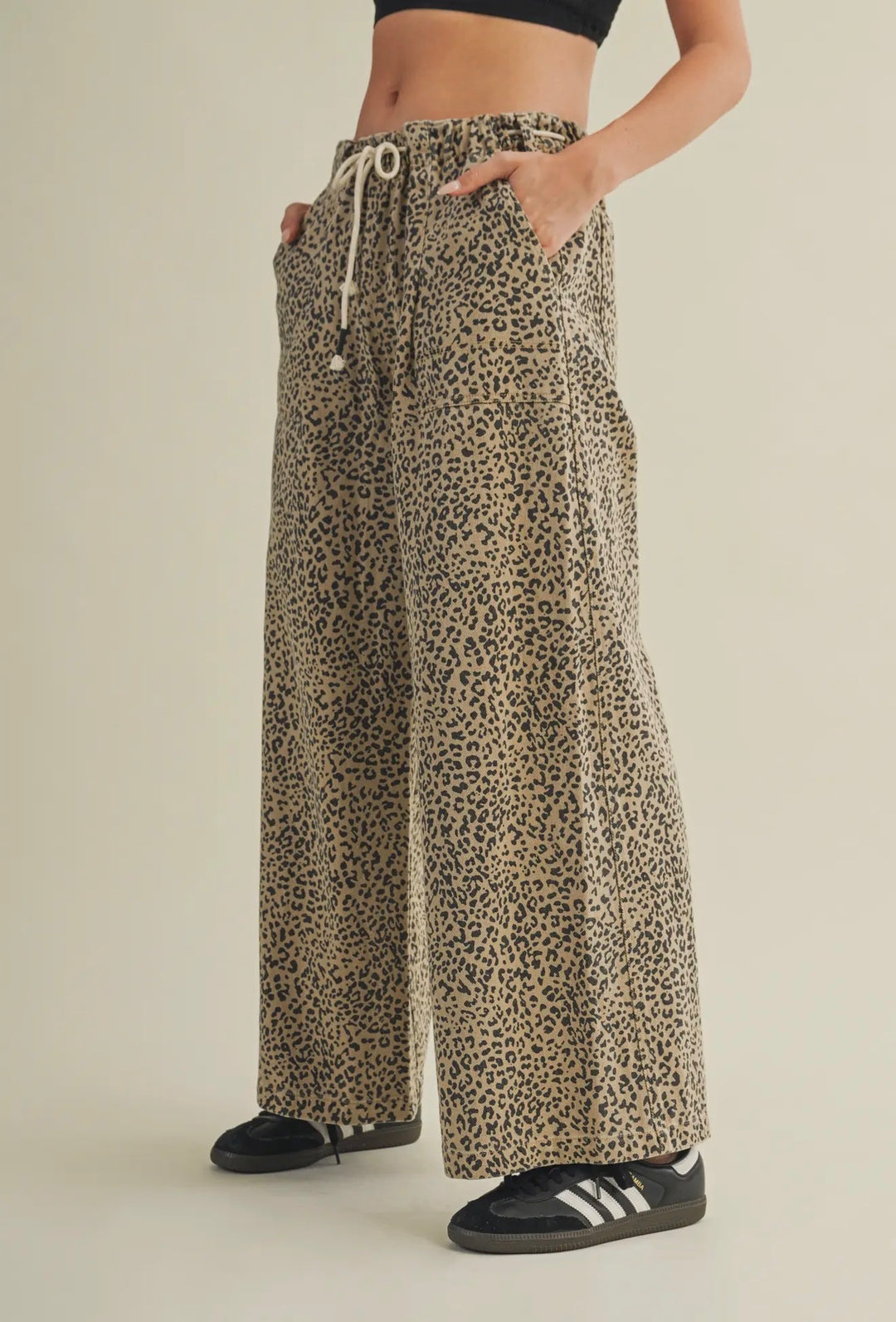 The Leopard Wide Leg