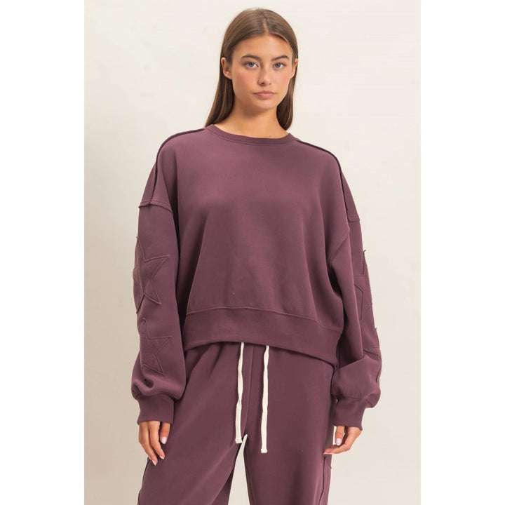 Star Patch Sweatshirt