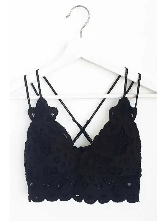 The Scalloped Lace Bralette