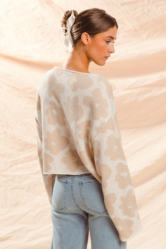 The Fionna Flower Knit