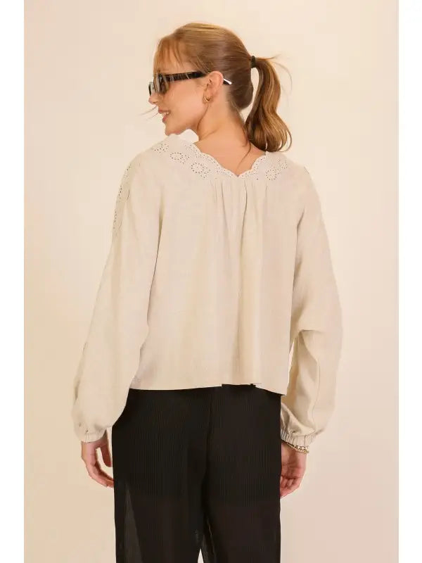 Luna Lace Blouse