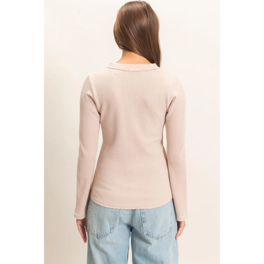 Mineral Washed Henley