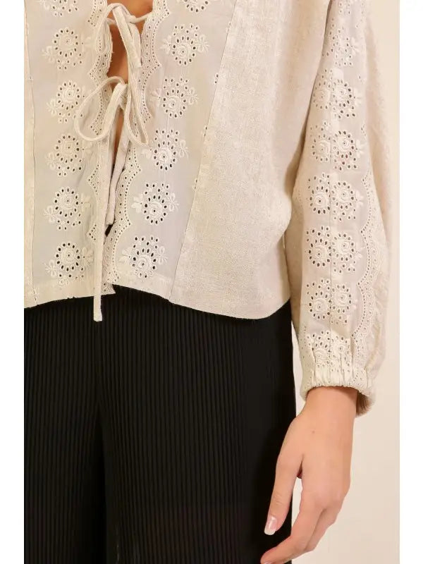 Luna Lace Blouse