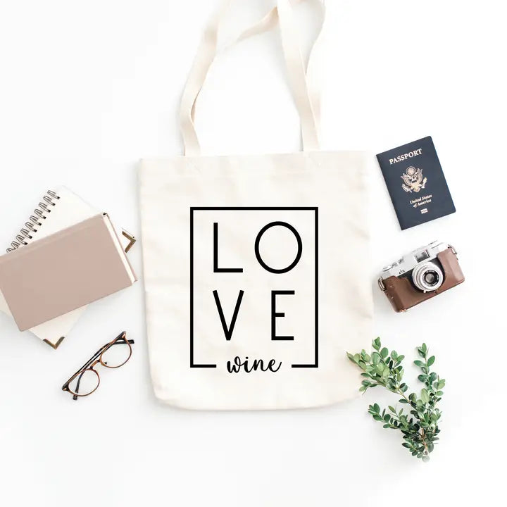 Love Wine Tote