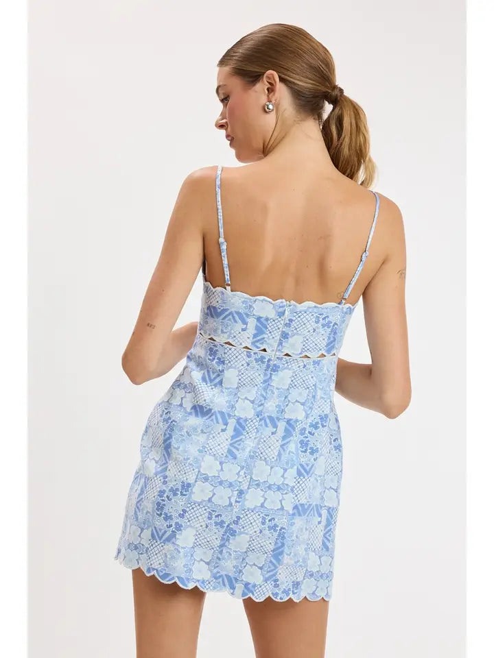 The Blue Luck Mini Dress