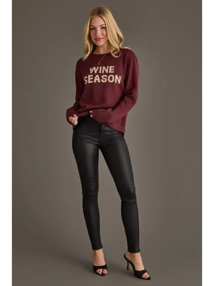 Wine Season Sweater