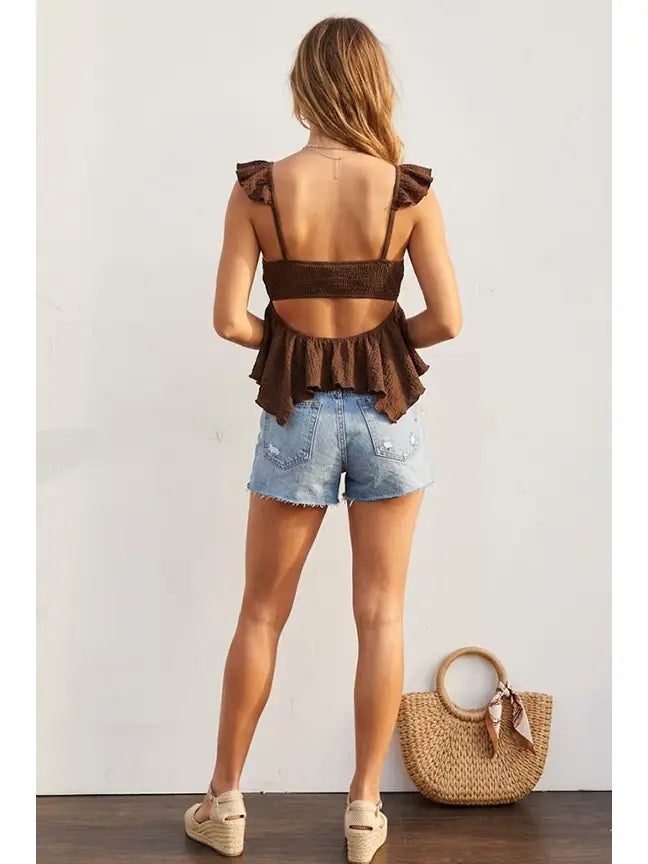 The Riley Ruffle Top