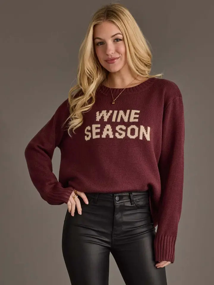 Wine Season Sweater