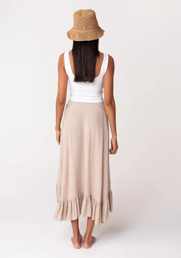 Lainey Ruffle Maxi Skirt