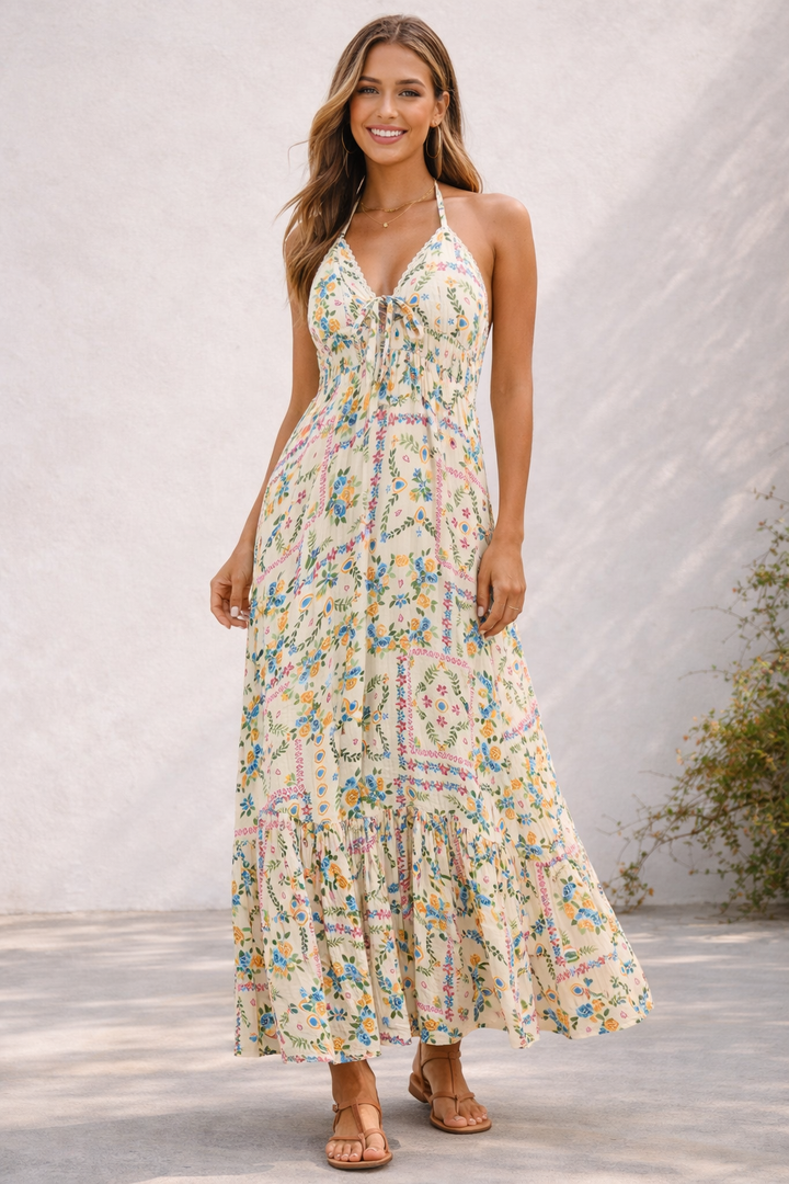 Julian Dress - Tea Rose