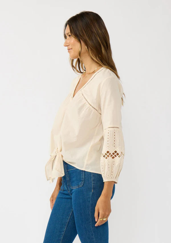 Rosalia Front Tie Blouse