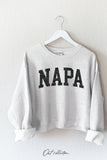 NAPA Sweatshirt- Crop