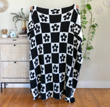 Checkered Daisy Blanket
