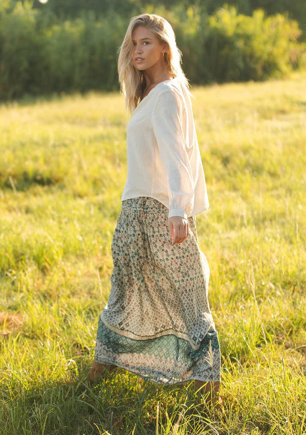 Garden Gate Maxi Skirt