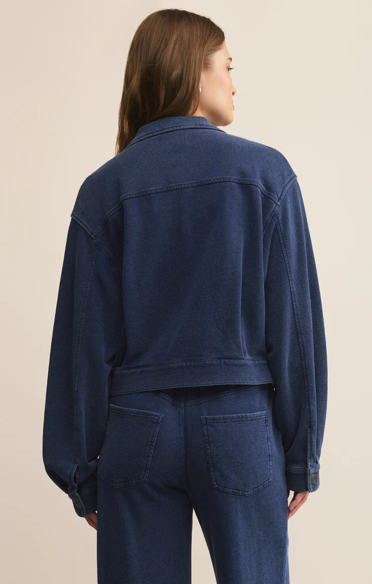 The Heritage Knit Denim Jacket