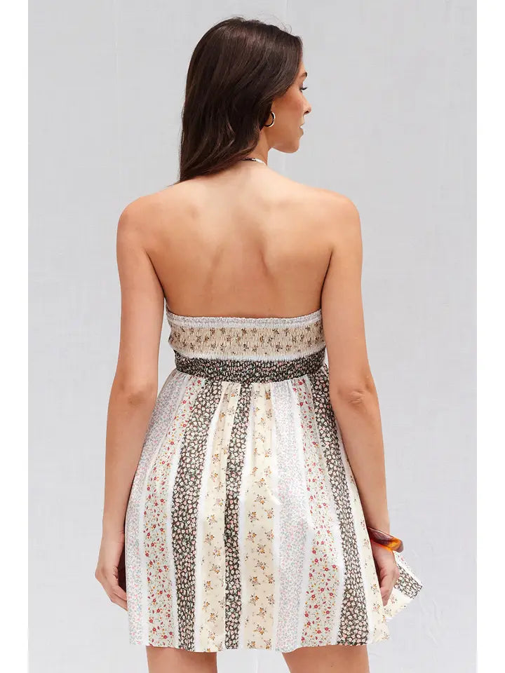 The Patchwork Mini Dress