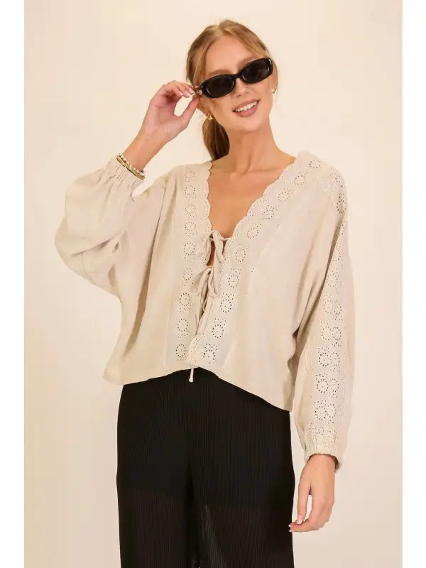 Luna Lace Blouse