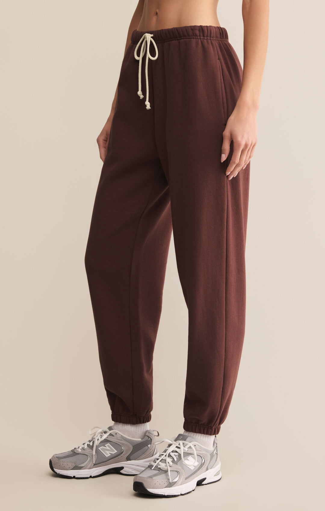 Stadium Cotton Jogger  - Sandalwood
