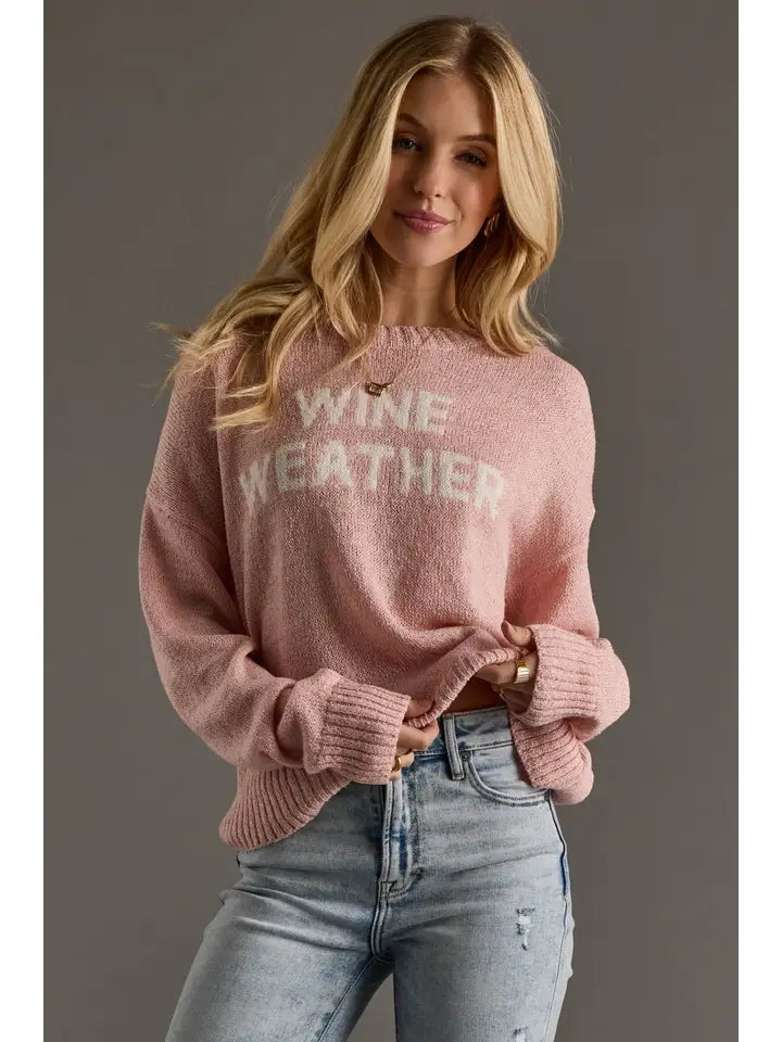 The Rose Wine Knit