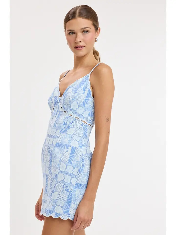 The Blue Luck Mini Dress