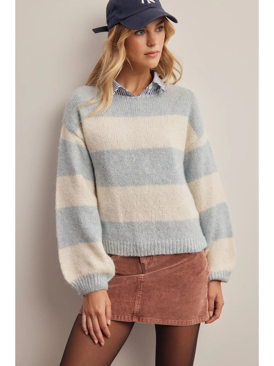 The Sky Boatneck Knit