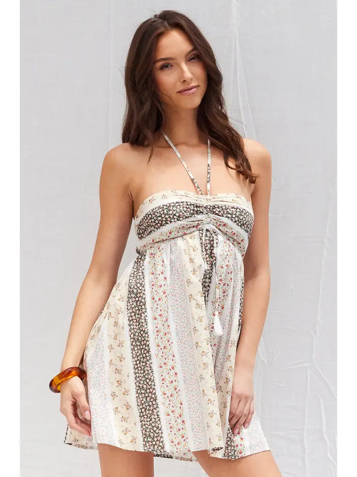 The Patchwork Mini Dress