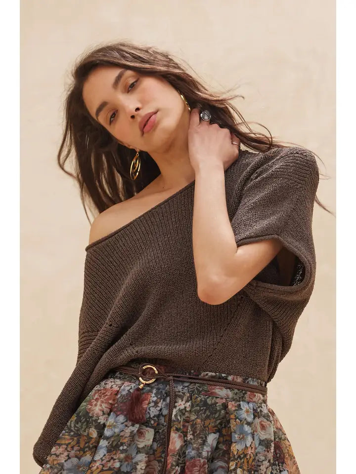 Pointelle Sweater