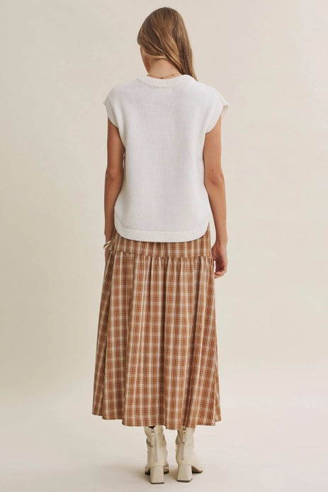 Hi- Low Sweater Top