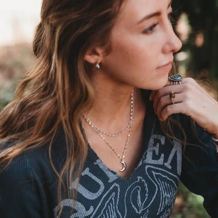 Eclipse Beaded Necklace