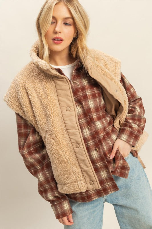 The Cozy Sherpa Vest