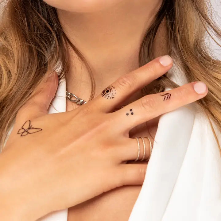 Inked by Dani Temporary Tattoo Set