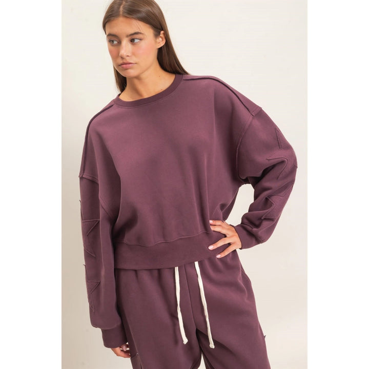 Star Patch Sweatshirt