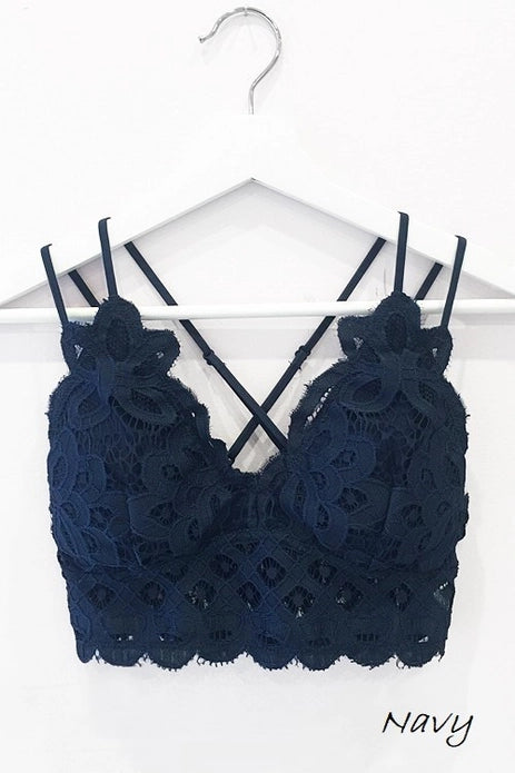 The Scalloped Lace Bralette